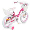 ДЕТСКИ ВЕЛОСИПЕД 14'' FLOWER розов