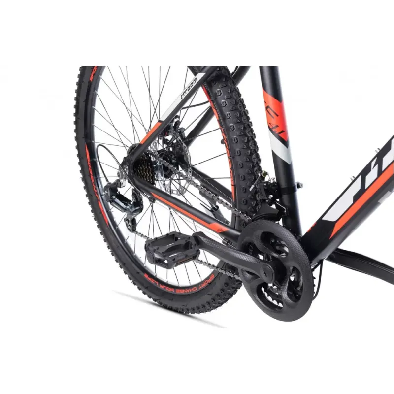 ВЕЛОСИПЕД STREEM XC4.1 27.5 MDB ЧЕРЕН / ЧЕРВЕН