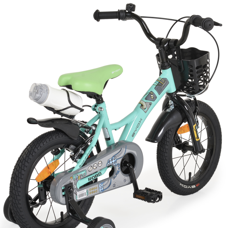ДЕТСКИ ВЕЛОСИПЕД 14" ROBO mint