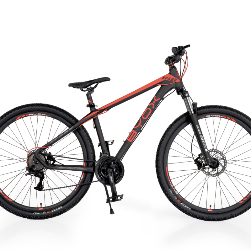 ПЛАНИНСКИ ВЕЛОСИПЕД СЪС СКОРОСТИ 29" ALLOY HDB SPARK червен